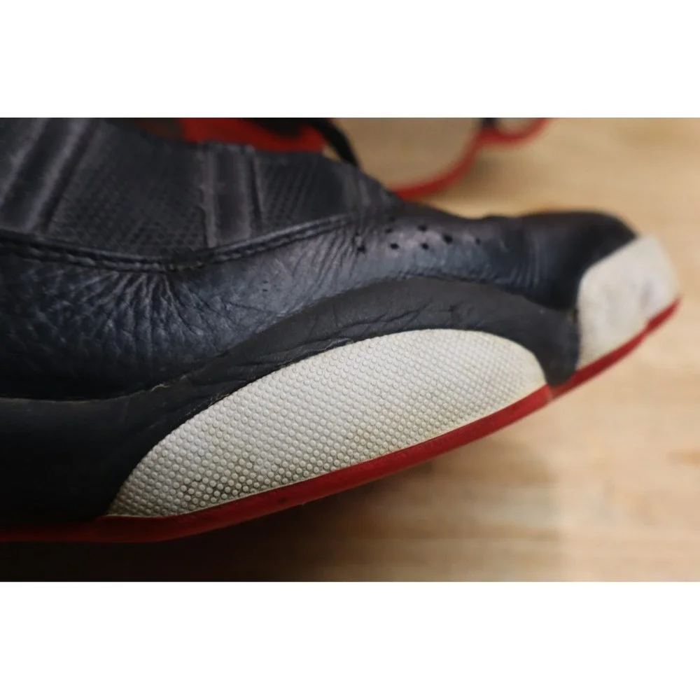 Air Jordan 6 Rings Shoes Black Red‎ White 